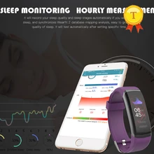 Длительный режим ожидания Цвет Экран Смарт ремешок, смарт-браслет Браслет-измеритель пульса Фитнес трекер сна трекер умные часы для занятий спортом