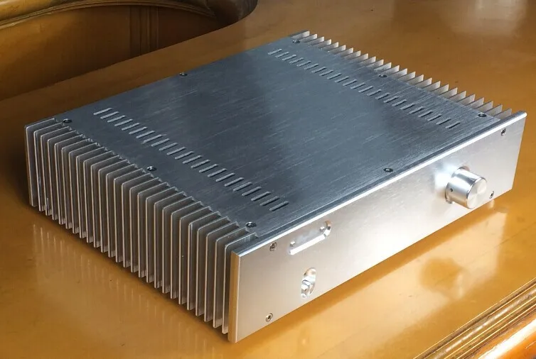 case size:360*80*268mm BZ3608A The new silver aluminum amplifier chassis/Pre-amplifier chassis/AMP Enclosure /Box DIY | Электроника