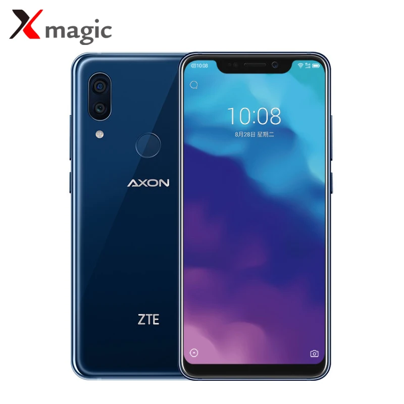 Новейшая оригинальная ZTE Axon 9 Pro Snapdragon 845 Восьмиядерный 8 ГБ ОЗУ 256 Гб ПЗУ две sim