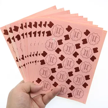 

150pcs /10 Sheets Biscuit Baking Stickers Decals Party Gift Tags HandMade Award-Shaped Shape Seal Stickers Children Stickers
