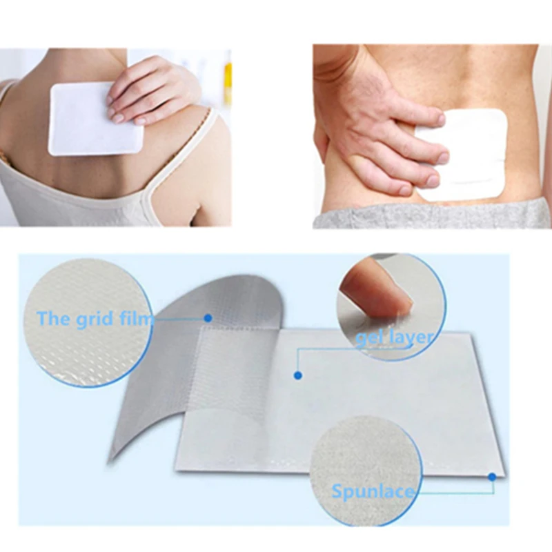 

10pcs=2boxes Safe no side effect cold compress patch comfort gel cooling pain relieving patches