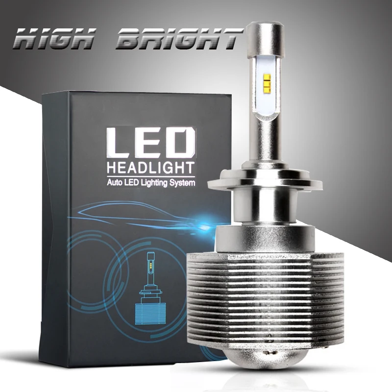 

12v  4000lm  LED Headlights H1 H4 H7 H8 H9 H11 9005 9006 Conversion Kit  Headlamp HID Xenon Bulb Lamp ballast replacement