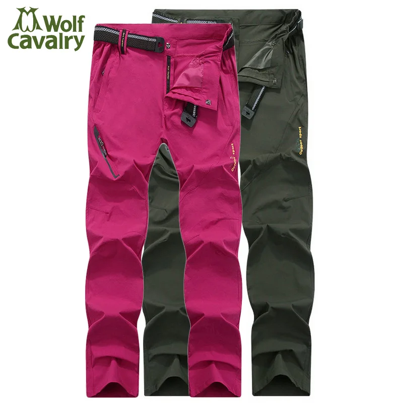 CavalryWalf elástico impermeable secado rápido pantalones para los hombres de las mujeres de verano Deporte Pantalones de deporte senderismo escalada al aire libre pantalones AW006 CavalryWalf elástico impermeable secado rápido pantalones para los hombres de las mujeres de verano Deporte Pantalones de deporte senderismo escalada al aire libre pantalones AW006
