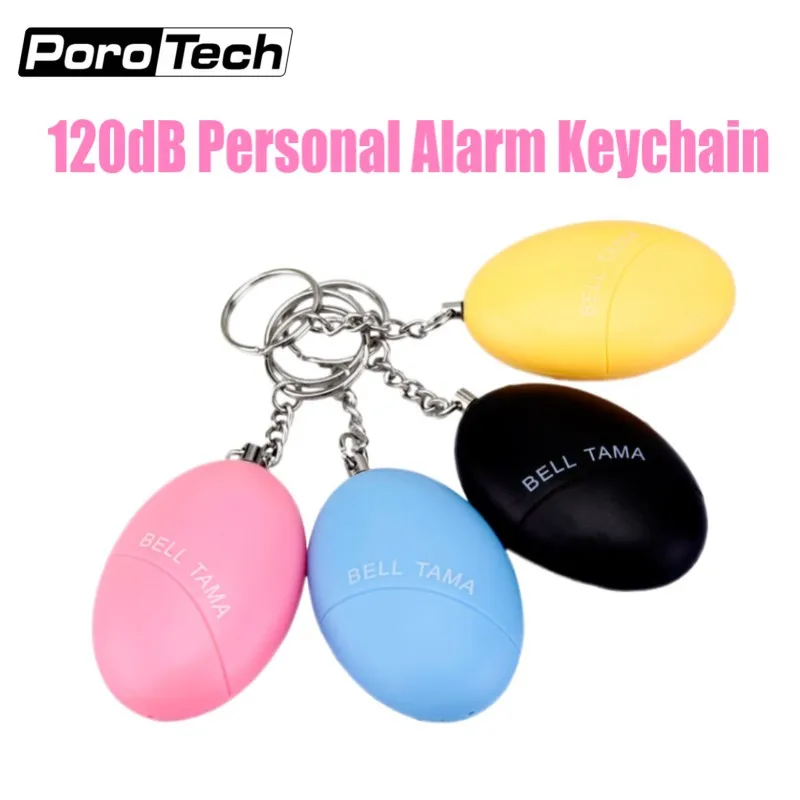 Wholesale 2018 new Portable Emergency Personal Alarm Keychain 120DB