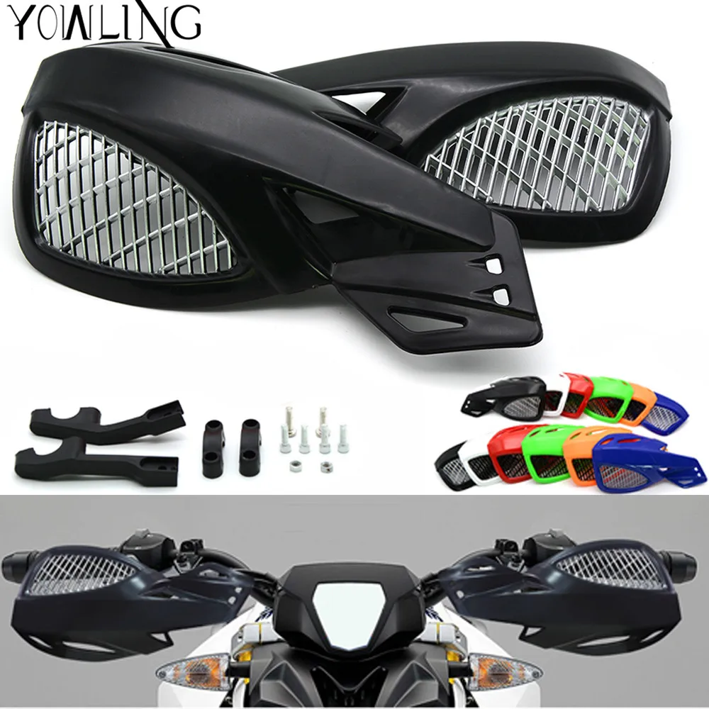 

motorcycle motorbike brush bar hand guards handguard 7/8'' 22mm for KTM EXC EXCF EXC F 125 250 450 500 Kawasaki Z750 z1000 z800