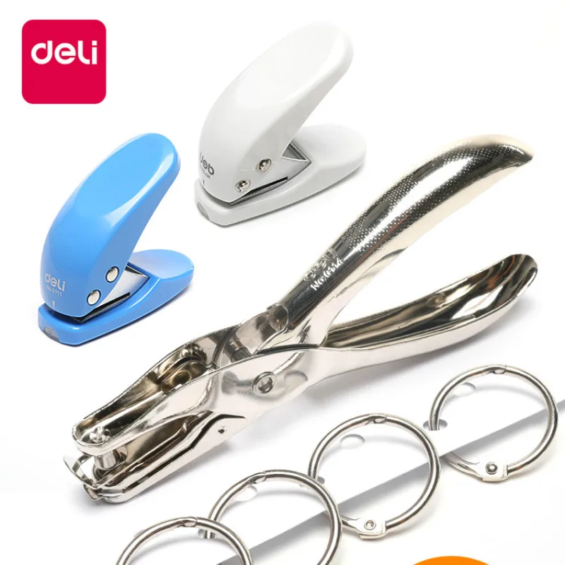 

Deli Mini Puncher Scrapbooking Plier Puncher Single Hole Punch Mini Cardmaking Handicraft Tool Card Cut Hole Craft Hole Punch