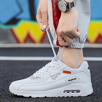 

Explosion Spring and summer men's casual tide shoes Increase height breathable mesh shoes thick bottom cushion white men shoes