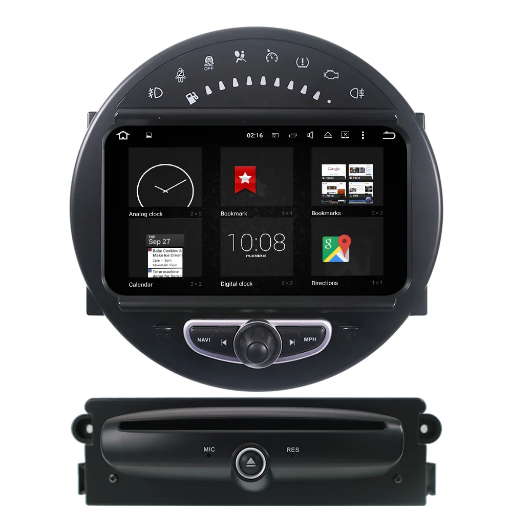 Android 9,0 автомобильный dvd-плеер gps ГЛОНАСС навигация для BMW mini Cooper 2005-2013 автомобильный стерео Мультимедийный Плеер головное устройство лента