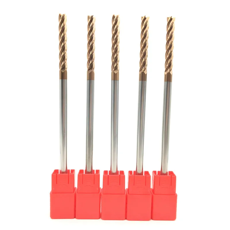 5PCS HRC60 6mm Solid Carbide Endmills ENDMILL D6X45XD6X150L 4 Flute Standard Length Side milling Slotting Profiling face mill |