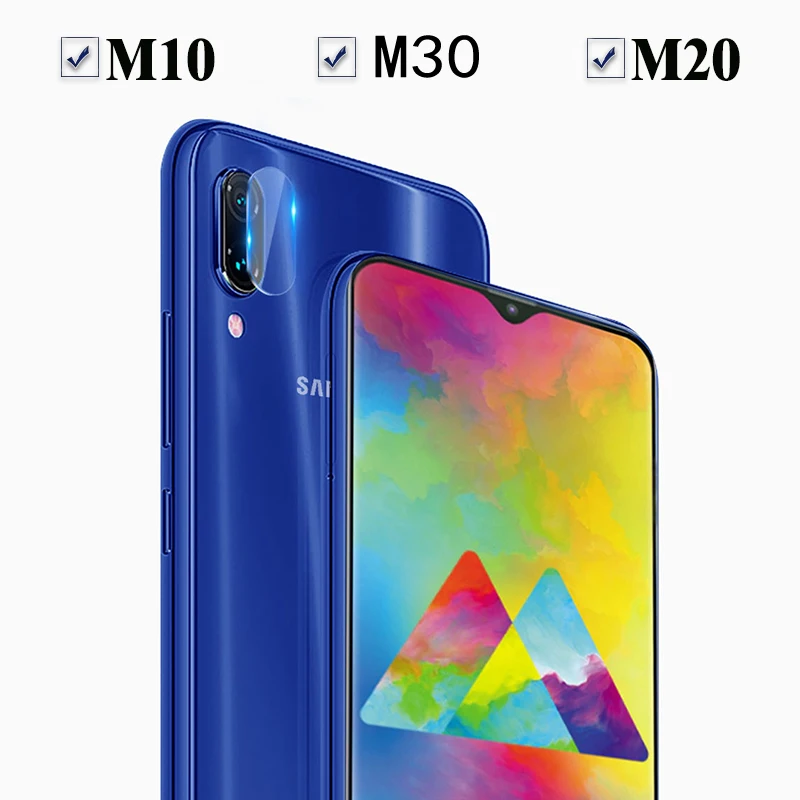 Защитное стекло для объектива закаленное Samsung Galaxy A6 A8 Plus A7 A9 2018 A30 A50 A70 A20E A10 M10 M20