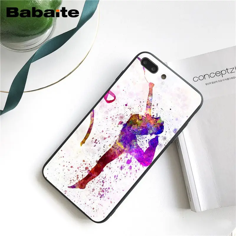painting Color ribbon gymnastics movement