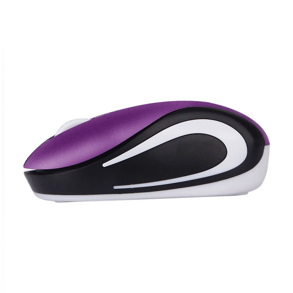 Красивая Gitf Новая Милая Мини 2,4 ГГц Беспроводная оптическая мышь Мыши для ПК ноутбук цена Mar22