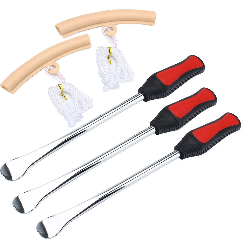 

Convenient effortless tire change tool set Heavy duty rustresistant steel Tire Change Tool Set Tire Dismounting Mounting Set Kit