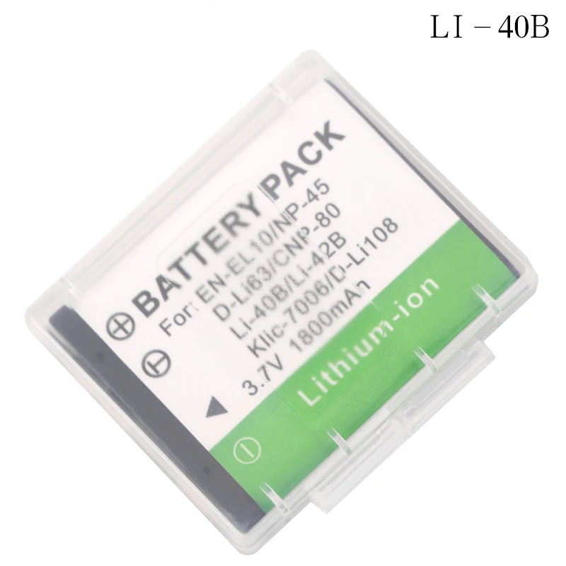 Аккумуляторы LI40B LI42B 2x зарядное устройство с жк дисплеем и USB для Olympus Nikon EL10 ENEL10 Pentax