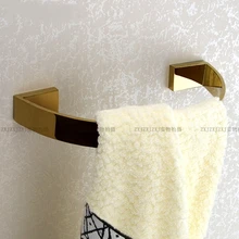 Новое Скандинавское Золотое кольцо для полотенец в ванную хромированный держатель для полотенец 20/30 см латунный набор для ванной Hrdware