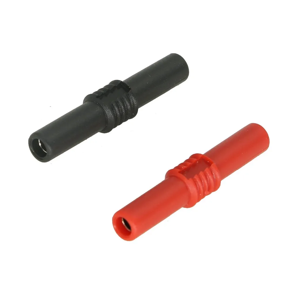 

10pcs 4mm banana socket female adapter extension Insulated Banana plug Coupler
