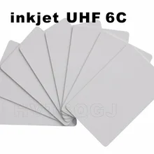 50 шт длинный диапазон считывания Alien higgs3 пластиковая rfid uhf струйная карта