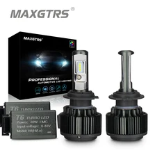 MAXGTRS H4 Hi lo H7 H8 H11 9006 Car LED Headlights 9005 HB3 HB4 H1 H13