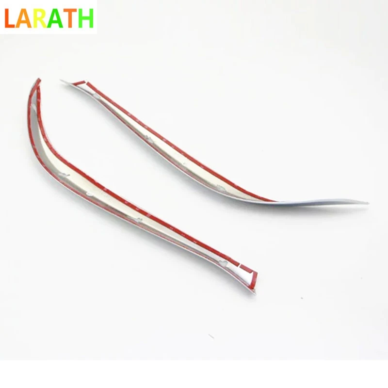 Накладка на переднюю фару для Toyota Land Cruiser FJ200 2016 2017 ABS Chrome ABS|trim cover|abs chromeeyebrow trim |