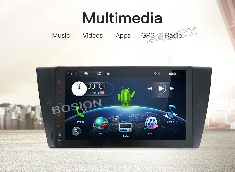 Excellent Octa core 1 din android 9.0 car DVD multimedia for 2005-2012 BMW E90/E91/E92/E93 autoradio car stereo head units tape recorder 6