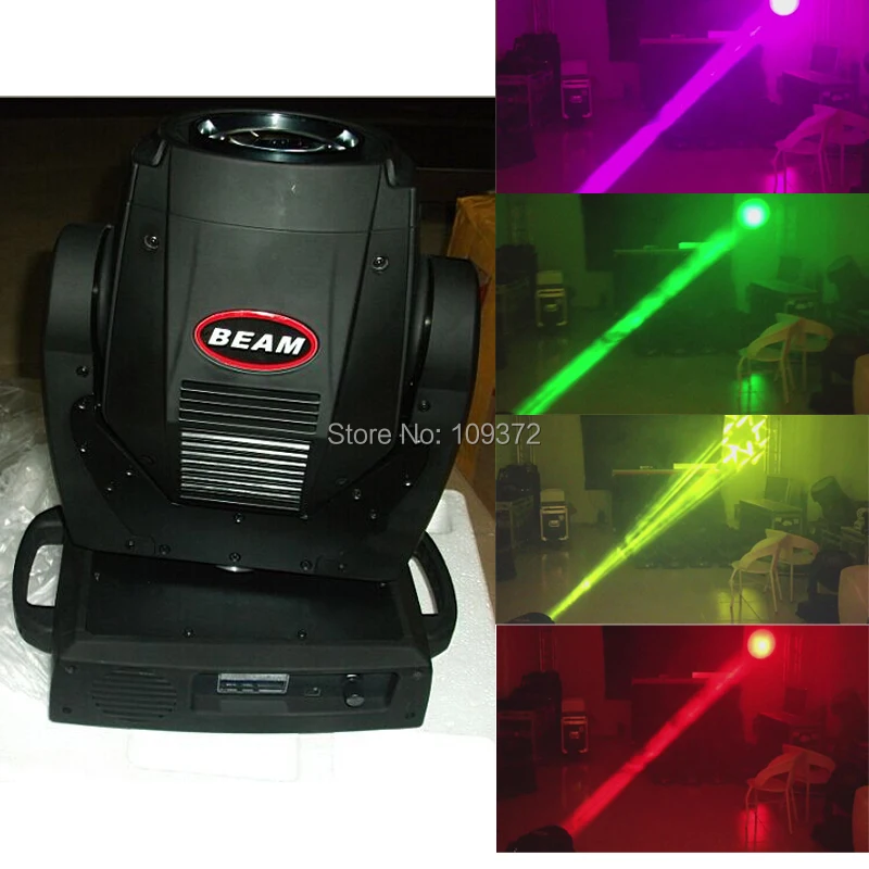 

Hot Sharpy 2R Beam Osram 120W Moving Head Wash DMX512 13 Channels Strobe Stage Light with 14 Gobos & 8-Facet Rotation Prism