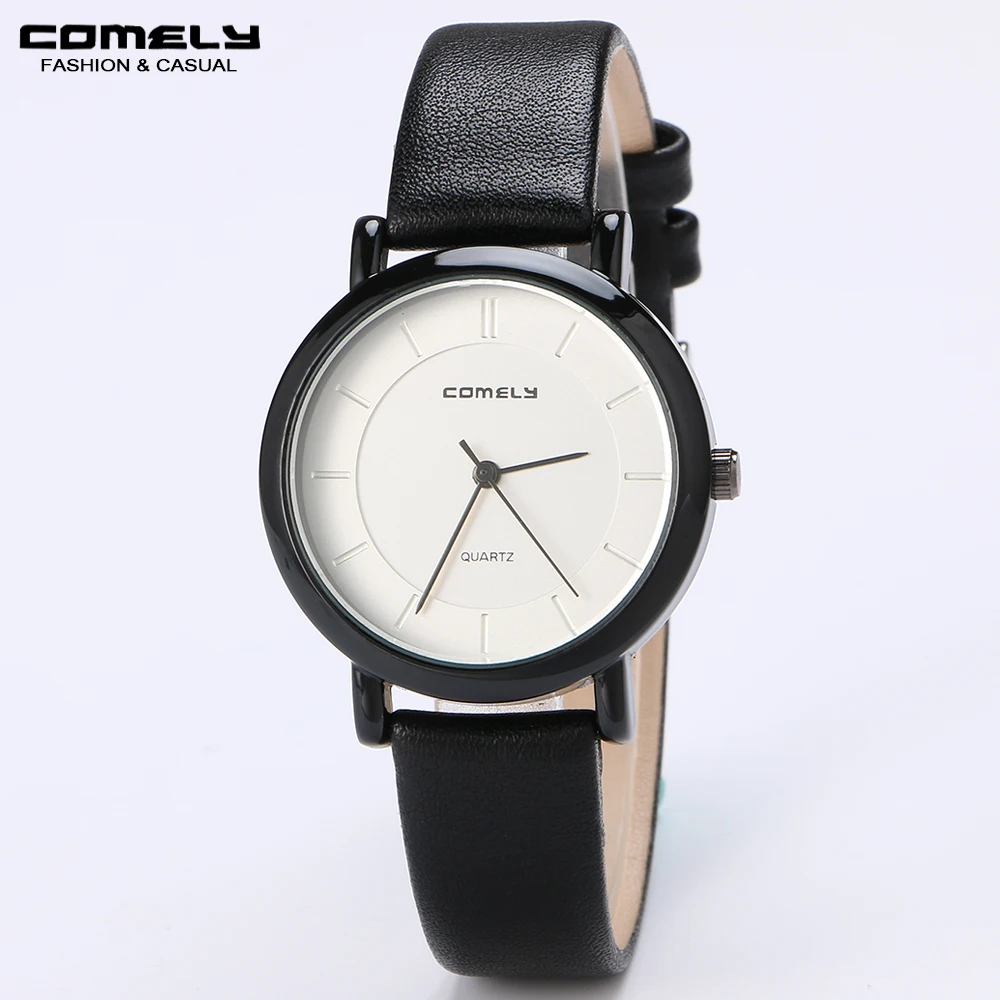 COMELY Wanita Lucu Kecil Sederhana Quartz Jam Tangan Tanpa Nomor COMELY Wanita Lucu Kecil Sederhana Quartz Jam Tangan Tanpa Nomor