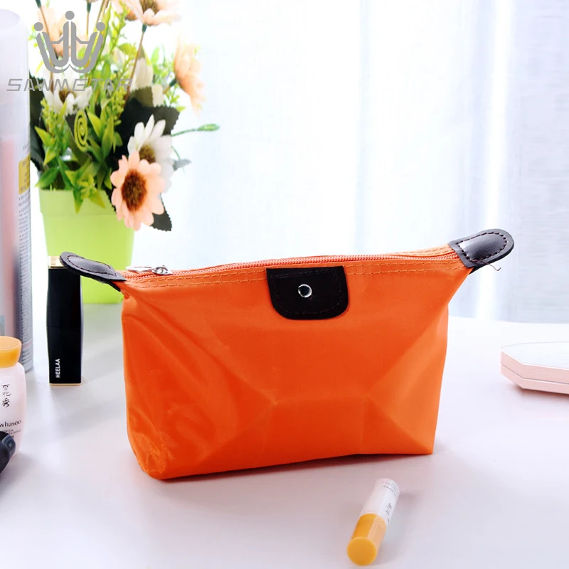 Kaufen 10 farben in 1 Set Frauen Reisen Kosmetik Tasche Bad Veranstalter Make Up Taschen Handtasche Tragbare Fällen Weibliche Mäppchen Lagerung tasche