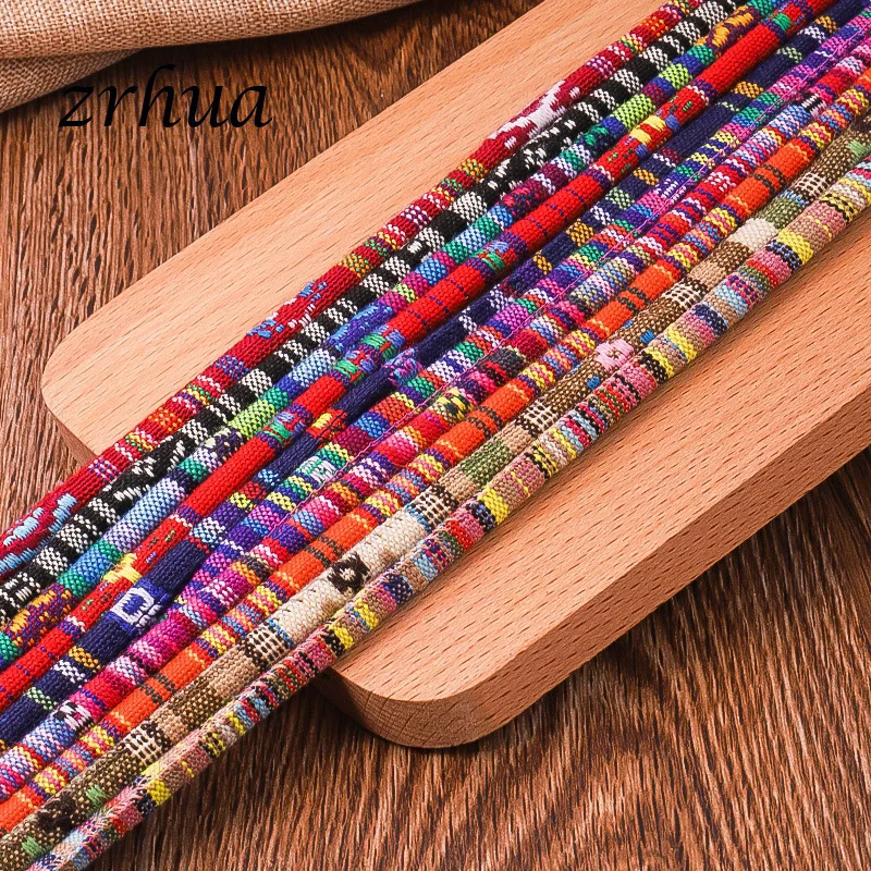 Practical Eyeglass Sunglasses Cotton Neck String Cord Retainer Strap Eyewear Lanyard Holder High-End Ethnic Rope Glasses Chain glasses chain glasses retainer