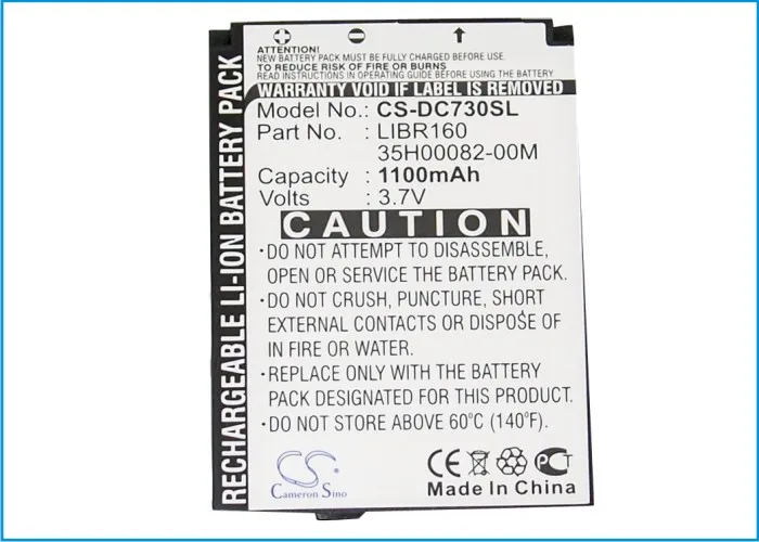 Батарея Cameron Sino 1100mAh Для SoftBank X02HT X03HT для Vodafone V V1415 VDA V|battery for|cameron sinocameron sino battery |