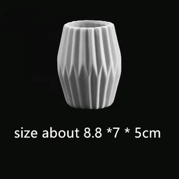 

Pen Box Holder Container Silicone Mold Creative Concrete Gift Flowerpot mould Handmade Flower Bottle Vase Cement silicone Molds