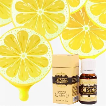 

10ml Natural Lemon essential oil 2017 Hot Sale Essential Oils ORGANIC Pure Lemon Skin And Hair Nourishing Skin Care