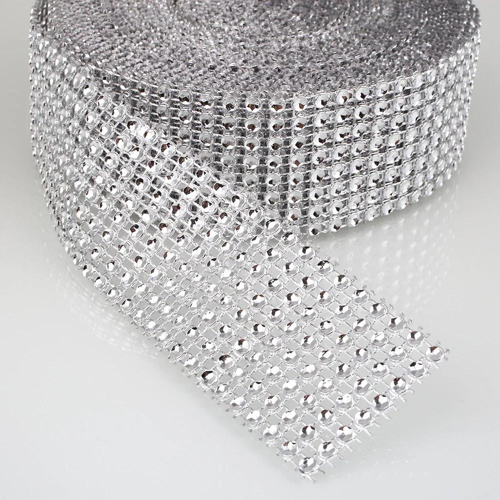 

8 Row Rhinestone Diamond Tape Imitation Accessory Party Jewellry Making