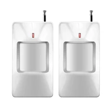 Беспроводной общий Пассивный ИК PIR детектор движения датчик Широкий Ангел w внешняя антенна 433 МГц для GSM сигнализация