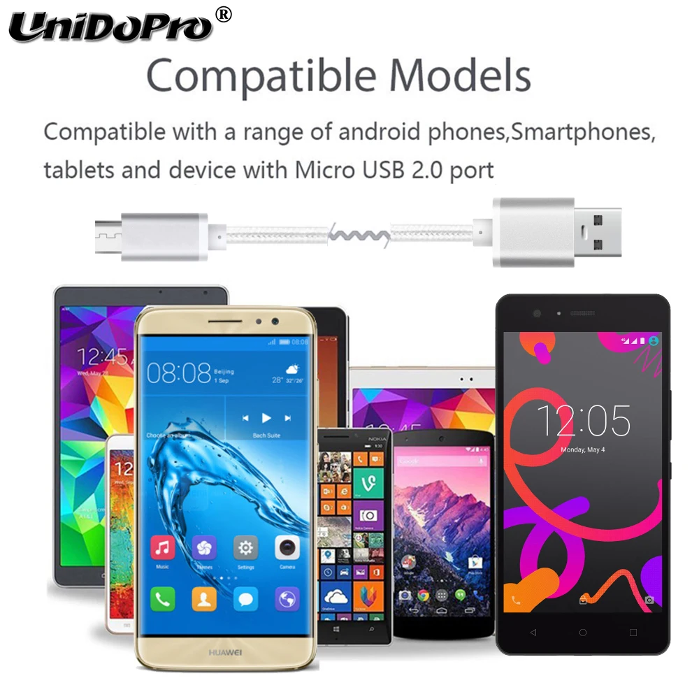 3 фута микро USB быстрое зарядное устройство для UMIDiGi A3/A5 Pro, C Note 2, Touch X, Рим X, железо, X3, eMAX, молоток синхронизации данных зарядный кабель