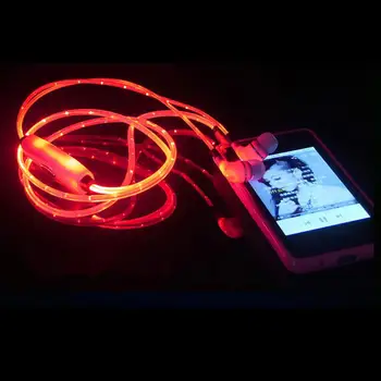 

Kuulee Sport Glow Stereo LED Flash Light Earphone Earbud Headset for Phones