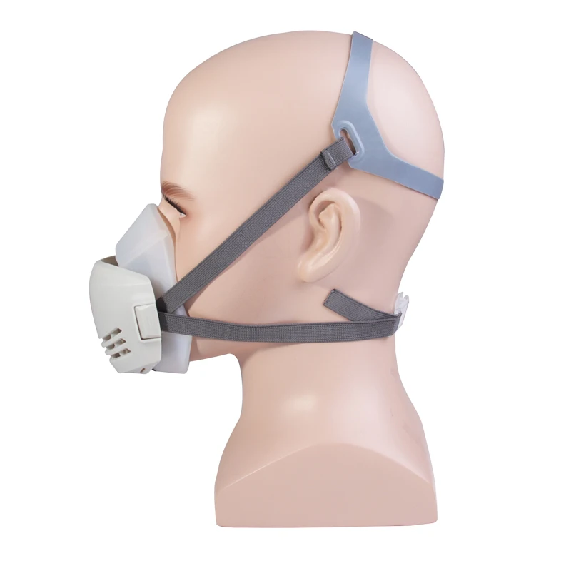 09 CM Industrial Half Mask Anti-Dust Mask Respirator Mask Face Paint Spray Gas Mask Protective Work Dust Proof Masks With Filter