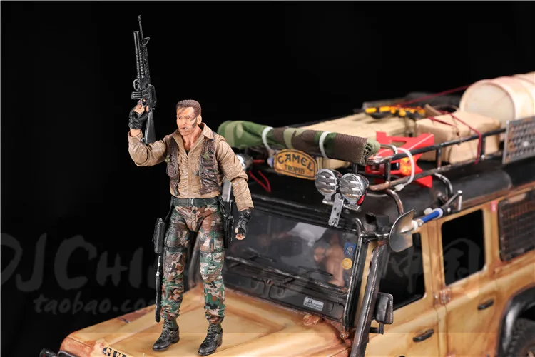 

7 Inch RC Crawler Man Driver Figure for 1/10 RC Rock Crawler Axial SCX10 Wraith Traxxas TRX-4 RC4WD D90 D110 Tamiya CC01