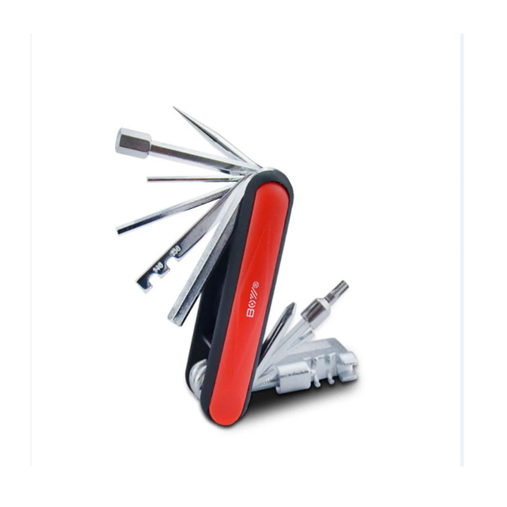 

CRV Repair Tool 17 in 1 Bicycle Mountain Road Bike Tool Hex Spoke Cycling Multi Repair Tool Kits Wrench Bike Repair Tools