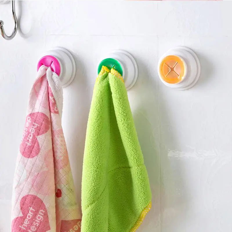 1PCS Wash cloth clip holder clip dishclout storage rack bath room