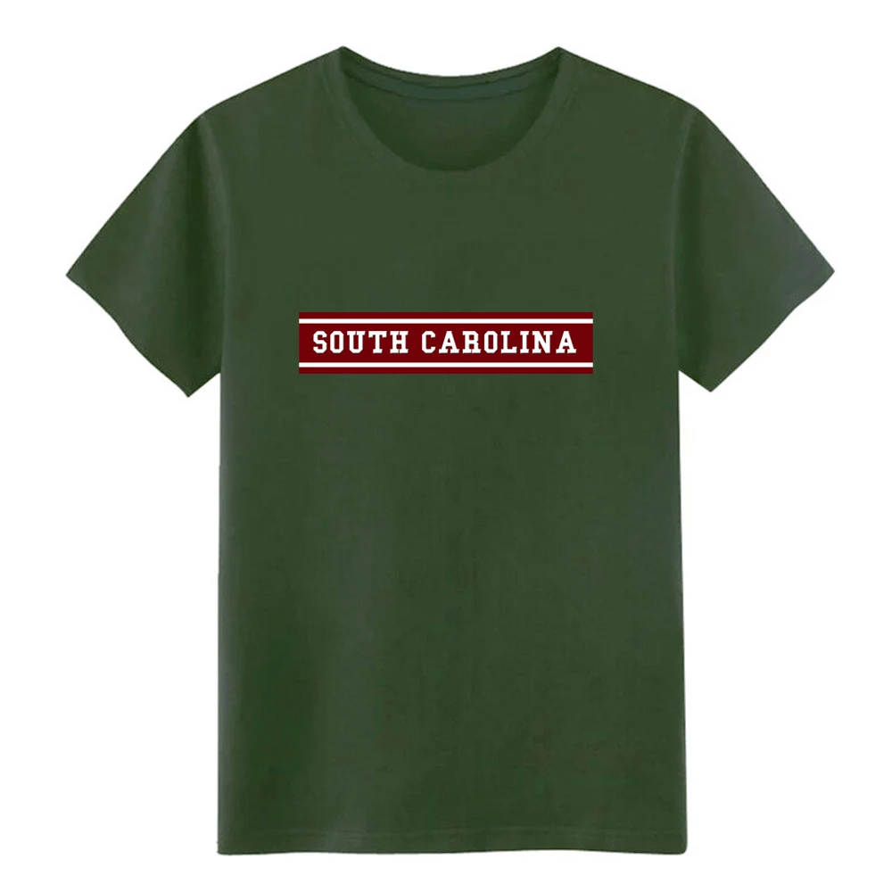South Carolina Stripe t shirt Knitted cotton size S-3xl clothing Cute Comfortable Spring Trend shirt