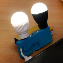 Newest Mini USB LED Light Portable 5V 5W Energy Saving Ball Lamp Bulb For Laptop USB Socket HVR88
