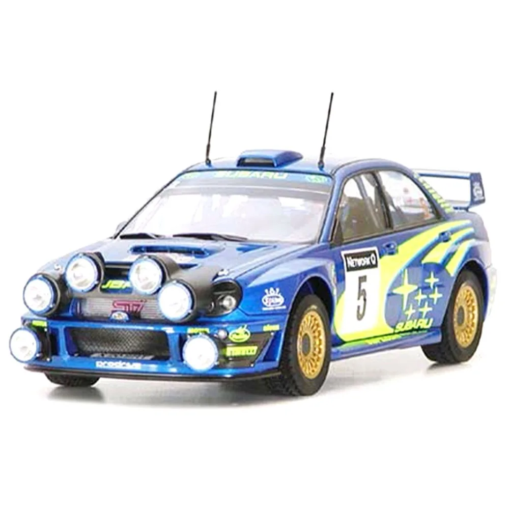 OHS Tamiya 24250 1/24 Impreza WRC 2001 ралли Великобритании масштабная сборка модели автомобиля