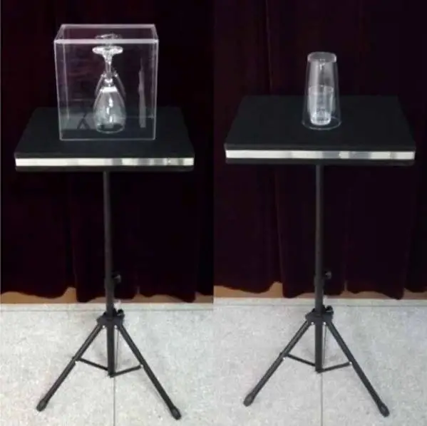 

Glass Breaking Table + Coin Into Glass- Remote Control Two in One Magic Tricks Magician Stage Illusions Mentalism Gimmick Props
