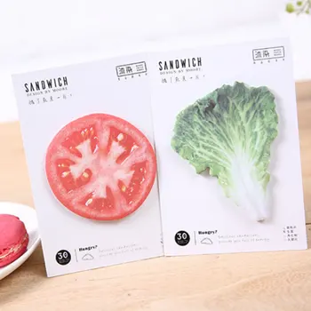

4pcs/lot sandwich memo pad paper Post notes sticky notes notepad kawaii stationery papeleria office school supplies kids gift