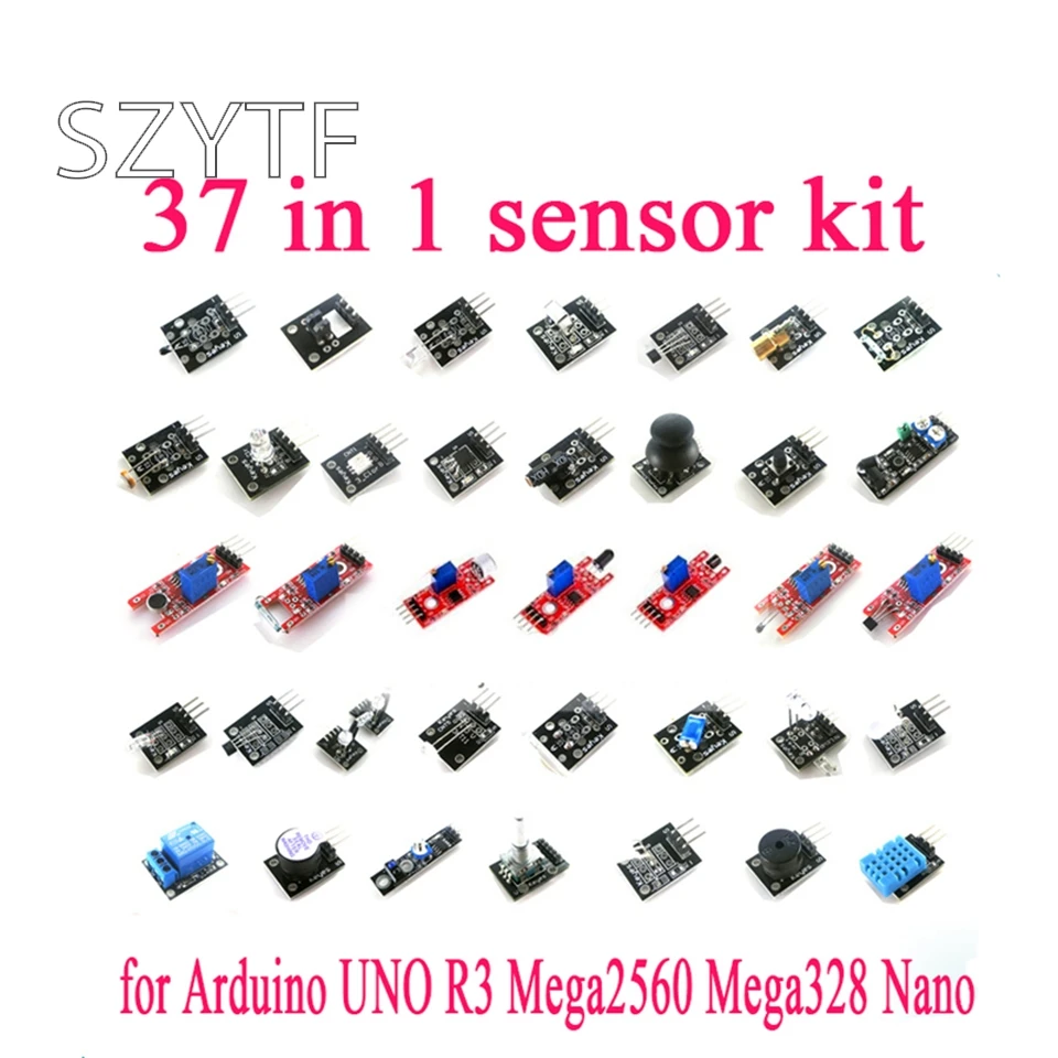 37 в 1 комплект модуля датчика для UNO R3 Mega2560 Mega328 Nano