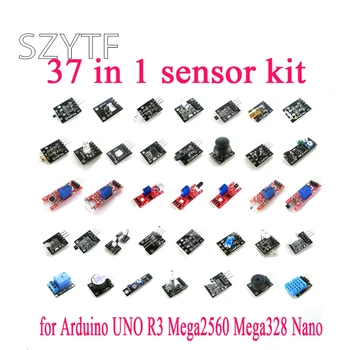 

37 in 1 Sensor Module Kit For UNO R3 Mega2560 Mega328 Nano