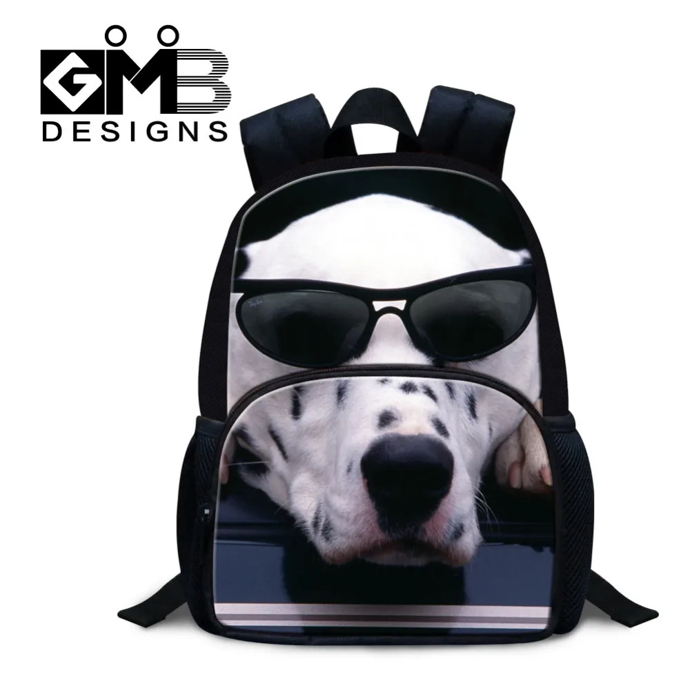 Dispalang животных детей школьные сумки 3D собака печать маленький детский рюкзак сумка Детский Школьный рюкзак Mochila Escolar