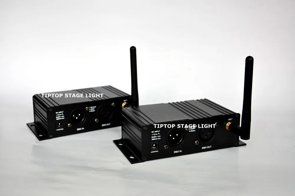 TIPTOP ЖК-дисплей DMX512 Беспроводной Управление; 2,4 г Dmx передатчик/приемник Беспроводной Управление Поворотная лампа, 3PIN Dmx по низкой цене