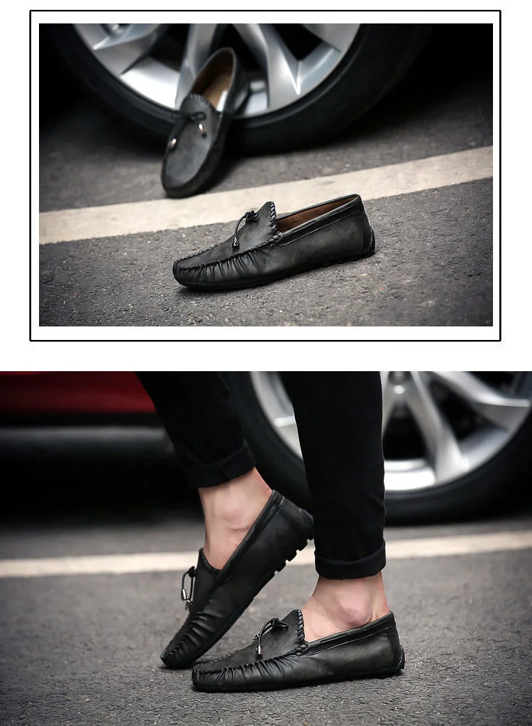 Sooneeya/размеры 38-47; кожаные повседневные водонепроницаемые мокасины; мужские фирменные дизайнерские лоферы; блестящие туфли для вождения; мужские мокасины без застежки