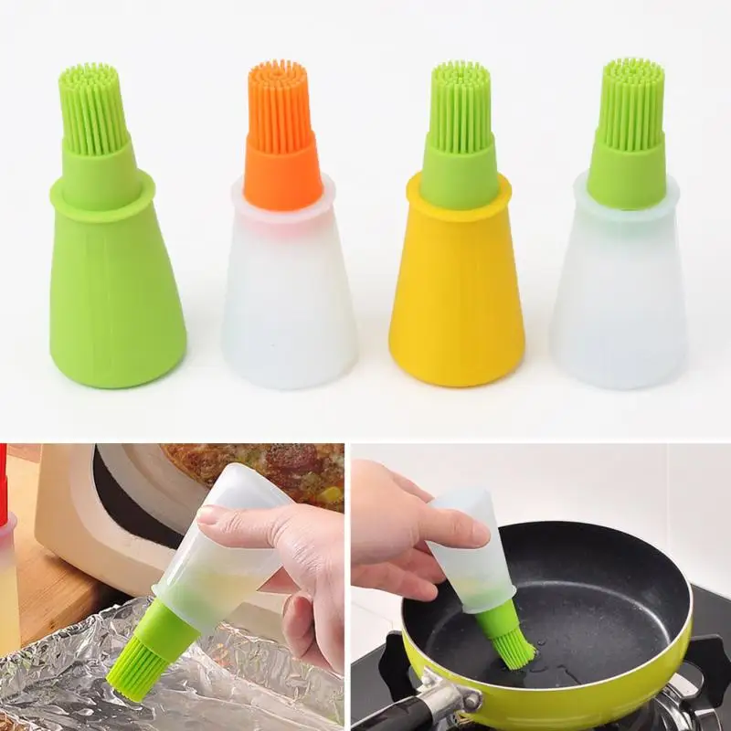 

NEW Kitchen Silicone Oil Brush Baking Brushes Liquid Oil Pen Cake Butter Bread Pastry Tool BBQ Utensil Safety Basting mini Brush